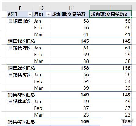 excel数据透视表怎么进行累计求和