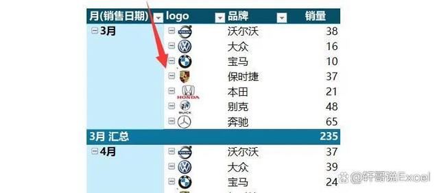 excel数据透视表加图片教程