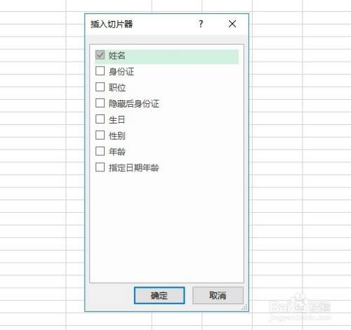 Excel2019透视表使用切片器教程