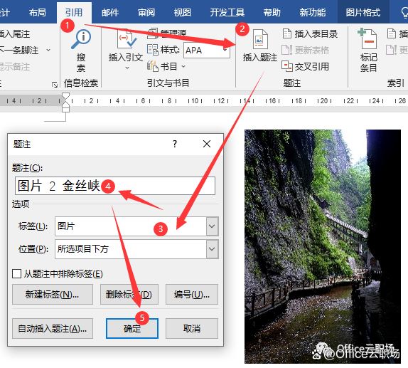 word交叉引用在哪