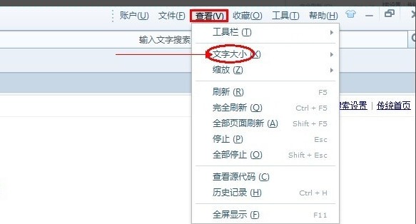 搜狗浏览器字体太小怎么办