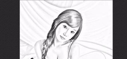 光影魔术手如何把图片制作为铅笔素描效果