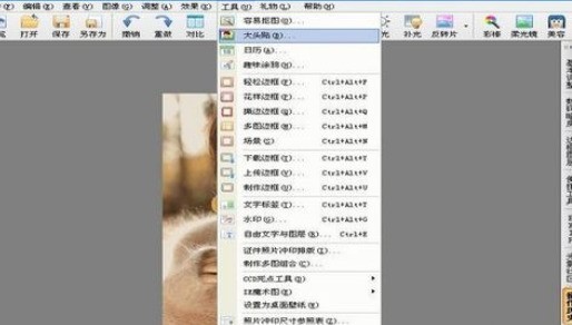 光影魔术手怎么设计大头贴