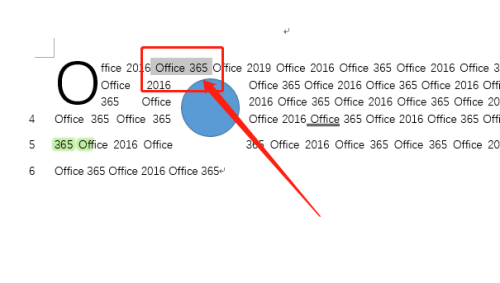 Office 2016如何给字体添加双删除线