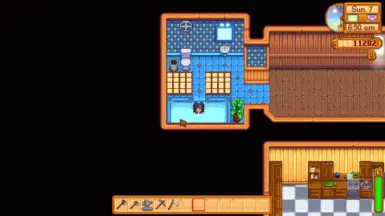 《星露谷物语》浴室装修MOD