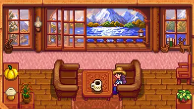 《星露谷物语》雪峰闪耀窗户和阳台MOD