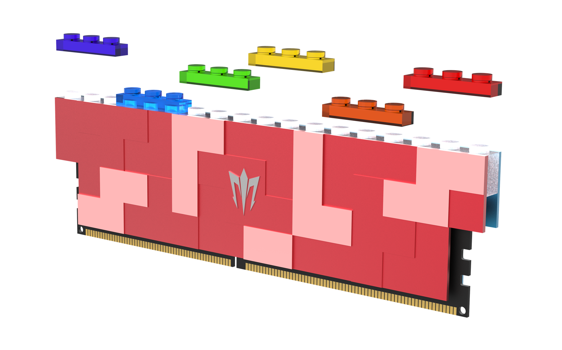 看，影驰首款 DDR5 内存长这样子！