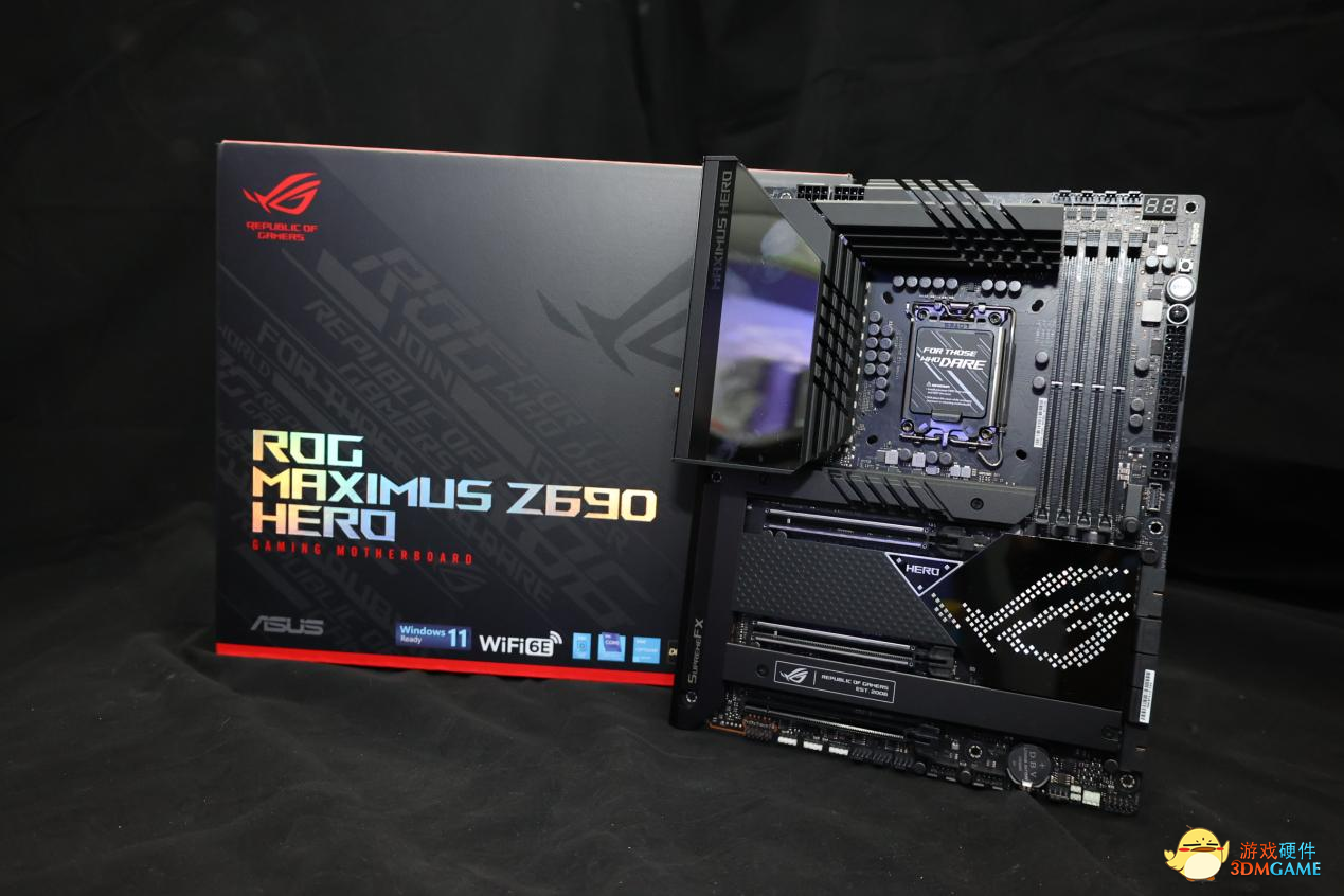 ROG MAXIMUS Z690 HERO图赏：信仰满满，霸气沉稳