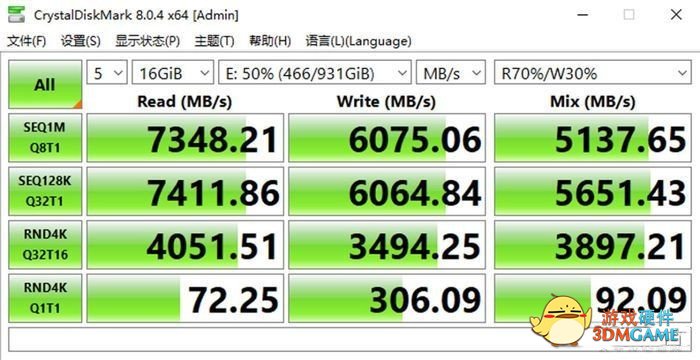 铠侠EXCERIA PRO极至超速SSD 1TB评测