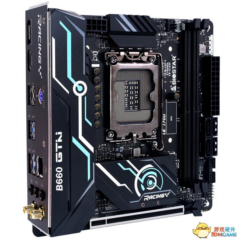 映泰推出 B660 系列主板：蓝黑散热装甲，提供 Mini-ITX 小尺寸