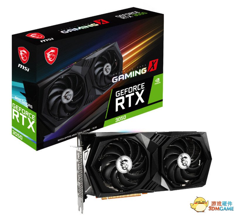 微星发布三款 RTX 3050 显卡，1 月 27 日上市