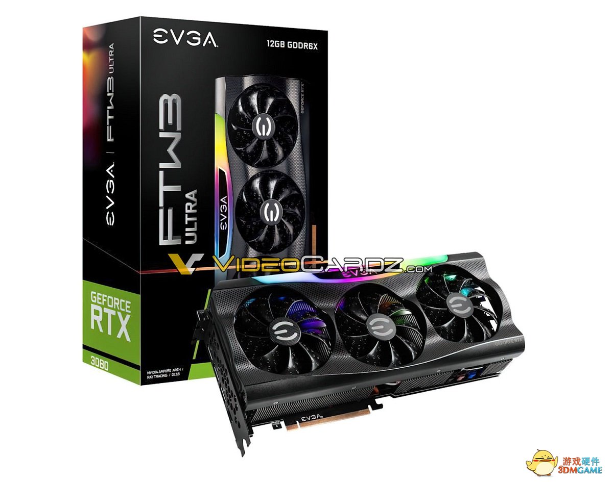 英伟达 RTX 3080 12GB 型号外观曝光，消息称今晚发布