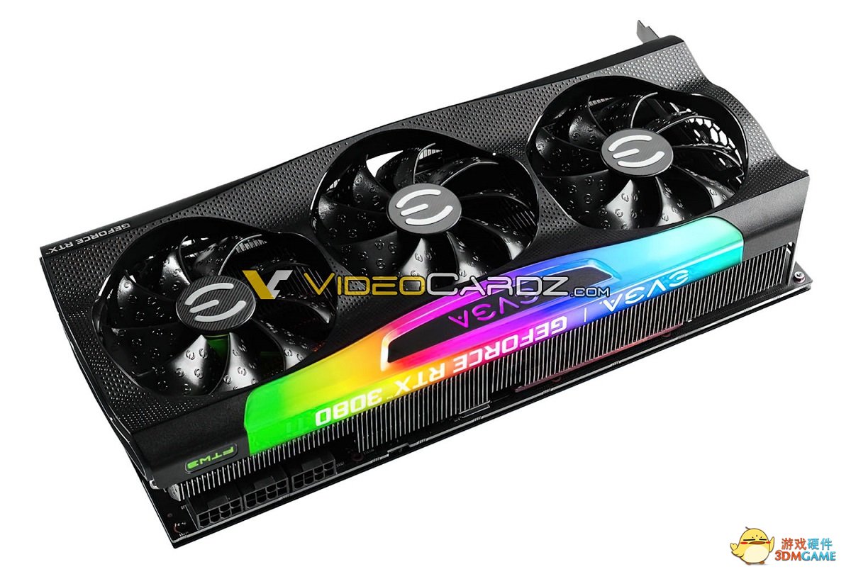 英伟达 RTX 3080 12GB 型号外观曝光，消息称今晚发布