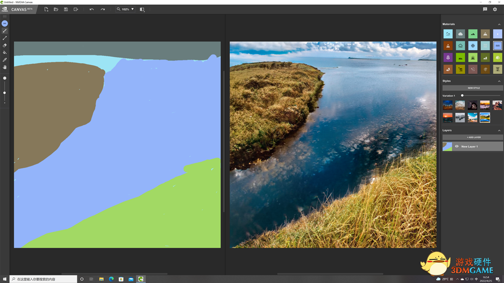 NVIDIA Canvas，为创意带来无限可能 