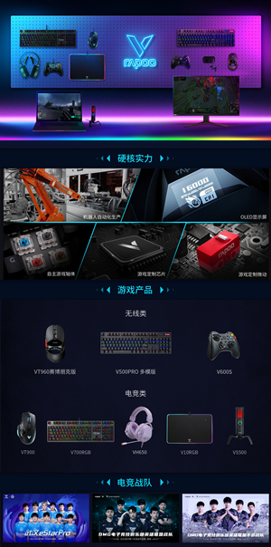 集合！雷柏 X eStarPro王者荣耀战队征战2022KPL夏季赛