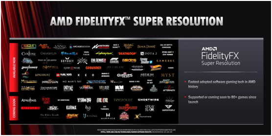 AMD全新FSR 2.0“焕”新显卡，3A大作4K分辨率帧率过百