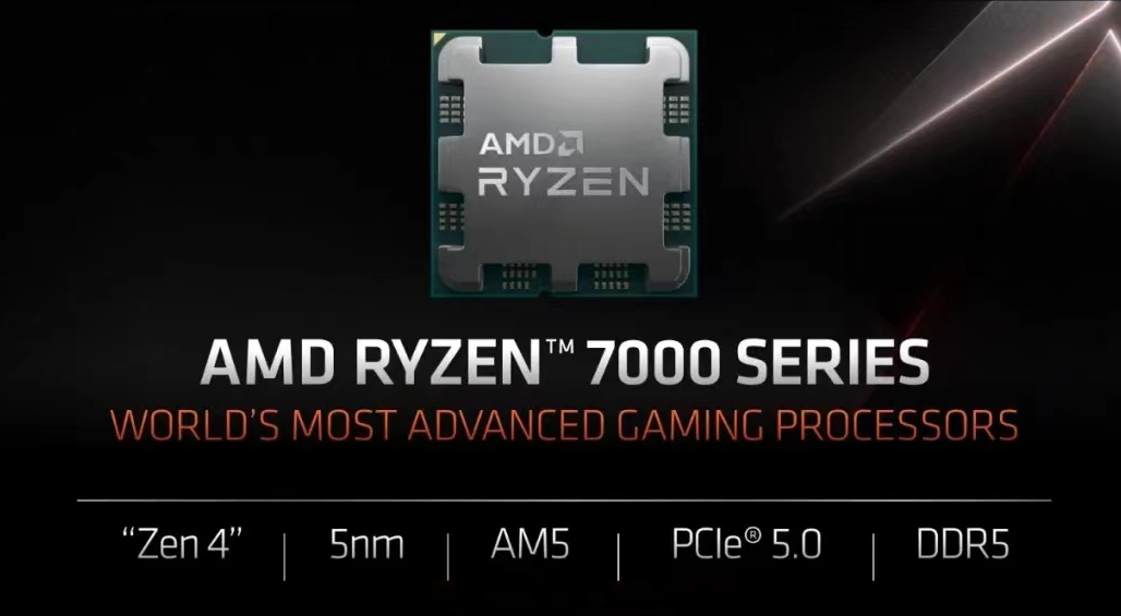 全面支持DDR5！AMD锐龙7000系列处理器正式发布