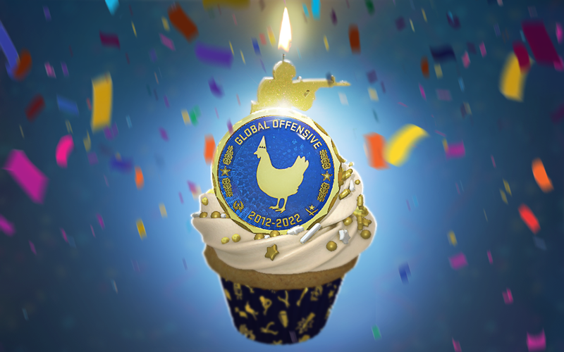 CSGO十周年活动，官方印花暗藏玄机
