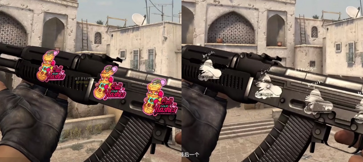 CSGO十周年活动，官方印花暗藏玄机
