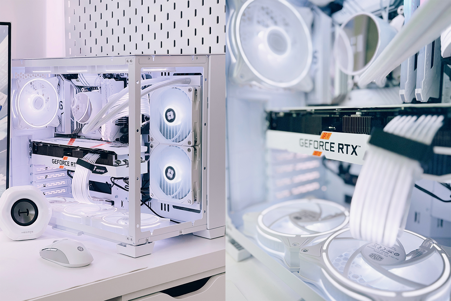 桌搭必备！iGame RTX Ultra显卡打造高颜质白色美学