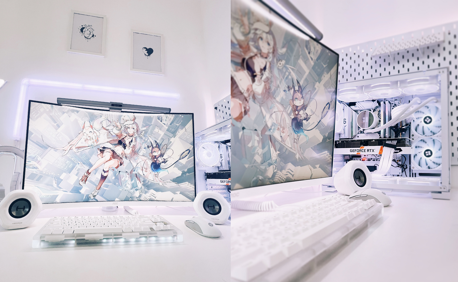 桌搭必备！iGame RTX Ultra显卡打造高颜质白色美学