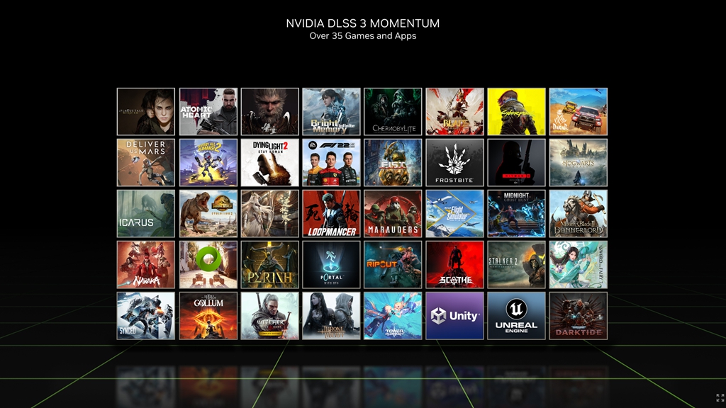 NVIDIA DLSS 3技术全新公布！首发支持超35款游戏和应用