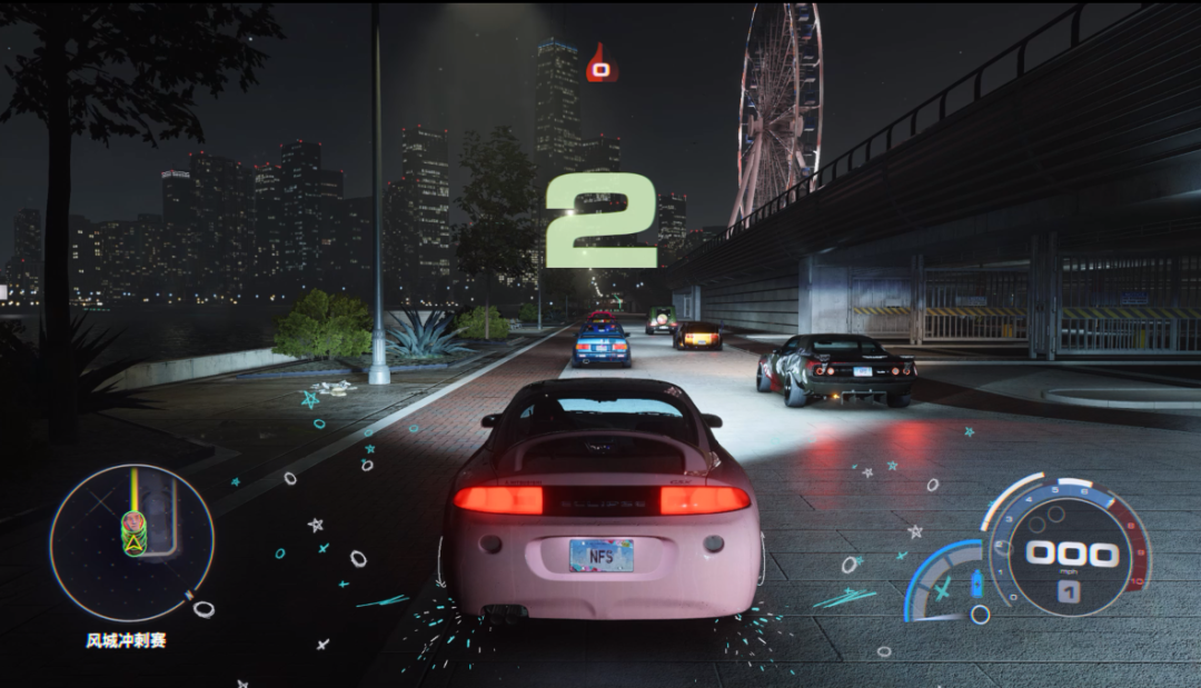 涂鸦风《极品飞车22》！华硕显卡畅享高帧率低延迟！