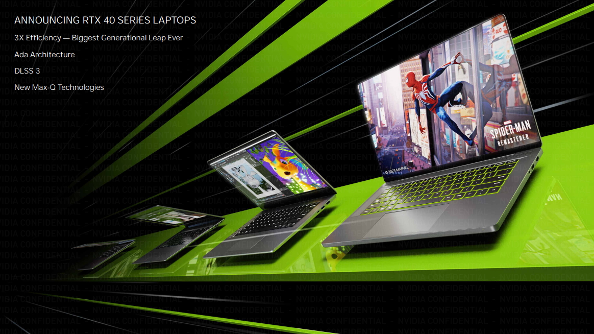 2023年度CES 推荐产品：NVIDIA RTX 40 系列笔记本电脑GPU