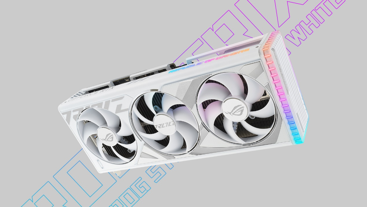 华硕RTX4090/4080畅享白色世界 冷艳绝伦实力奉上！