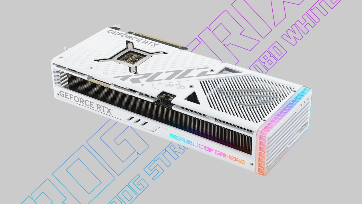 华硕RTX4090/4080畅享白色世界 冷艳绝伦实力奉上！
