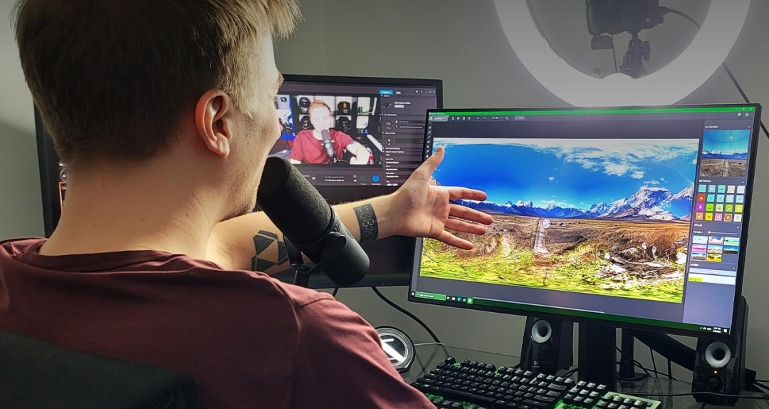 华硕显卡助力创意加速 NVIDIA Canvas 1.4全景模式上线