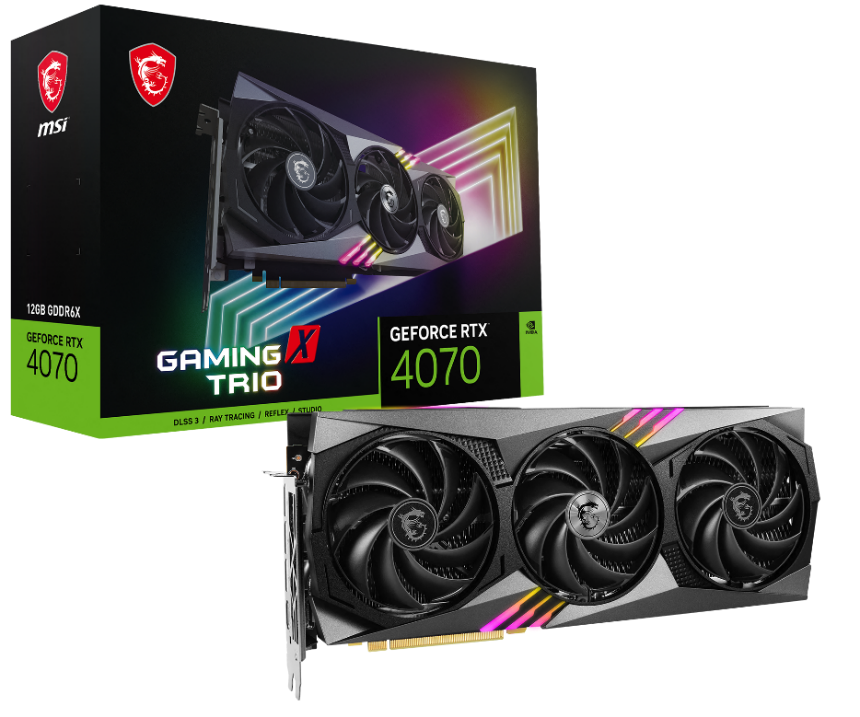 MSI微星推出NVIDIA GeForce RTX 4070系列显卡