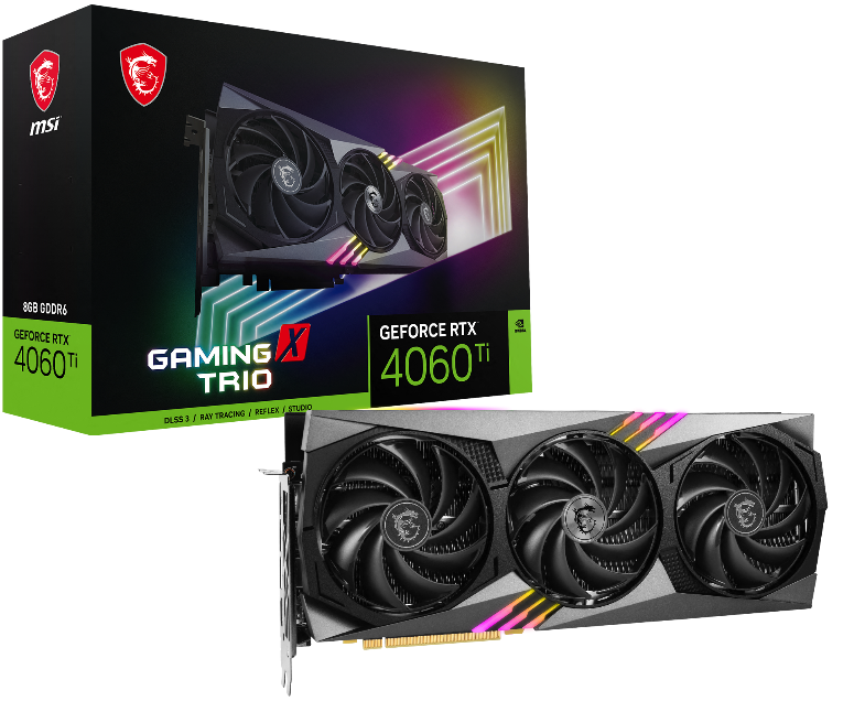微星推出RTX 4060Ti和RTX 4060系列显卡，DLSS 3为游戏提供超级动力