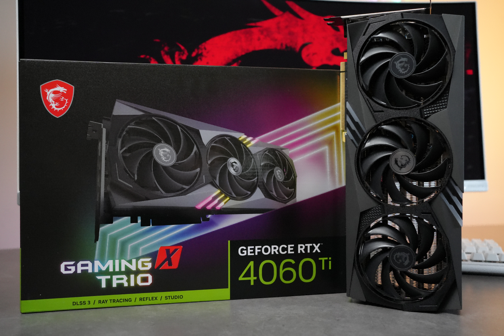 微星RTX 4060 Ti GAMING X TRIO魔龙评测：魔龙出世，横扫千军！