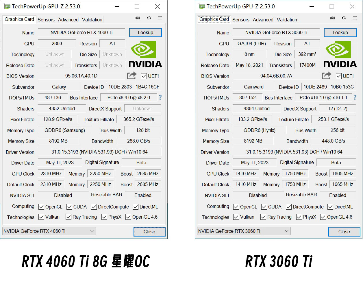 Ti势强袭！影驰 GeForce RTX™ 4060 Ti 8G星曜OC评测