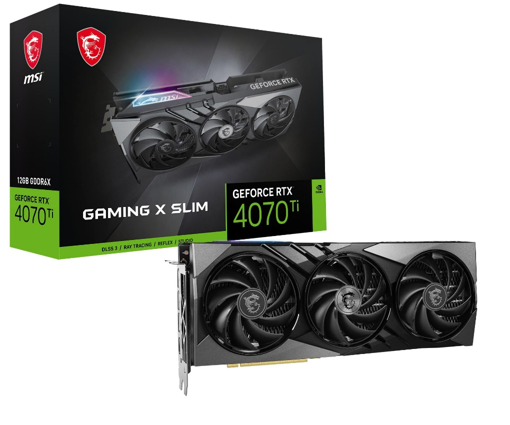微星推出RTX 4070Ti GAMING SLIM小魔龙，京东618全球首发！
