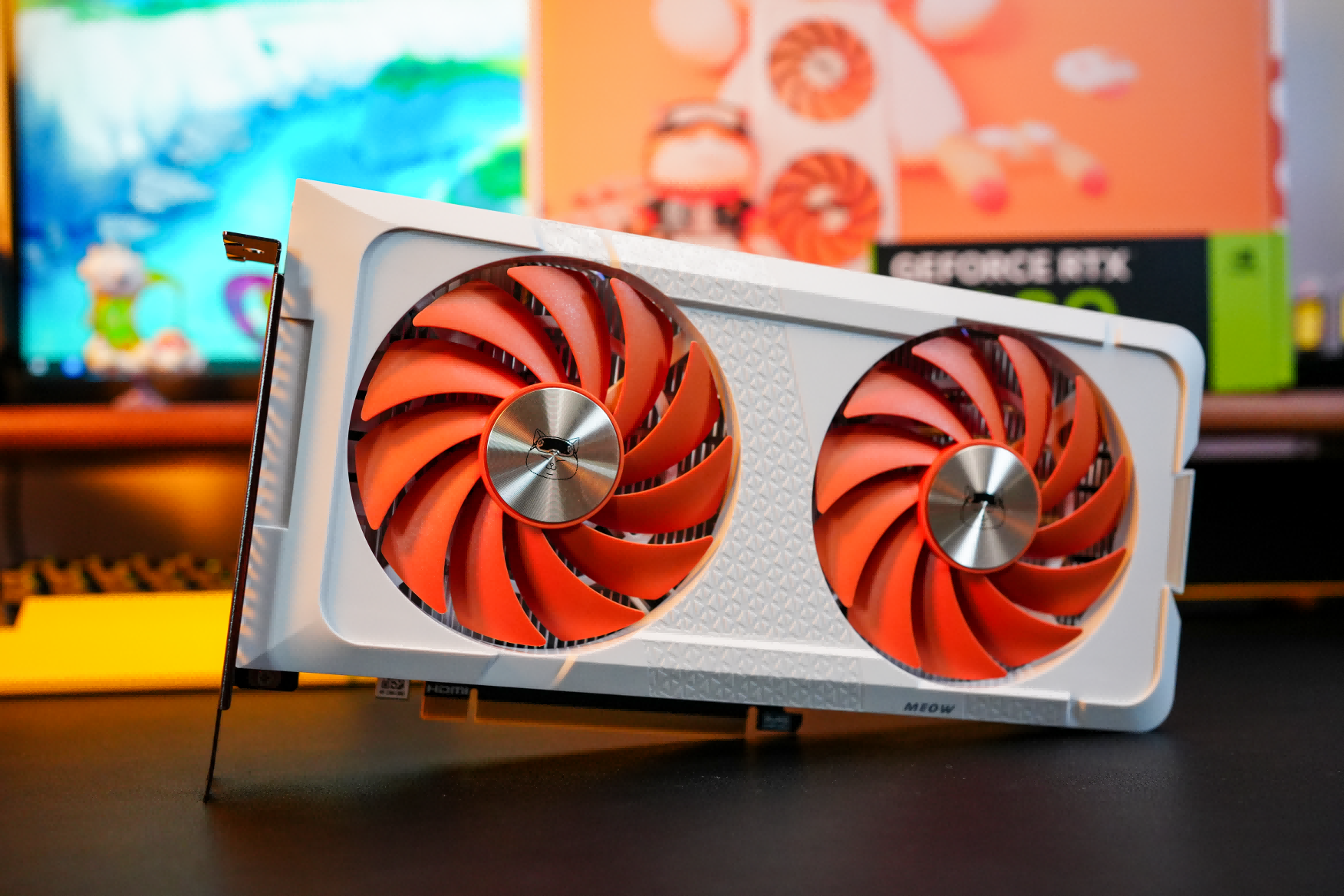 COLORFIRE RTX 4060 橘影橙 8GB评测：纵享丝滑游戏，体验“吸猫”快乐