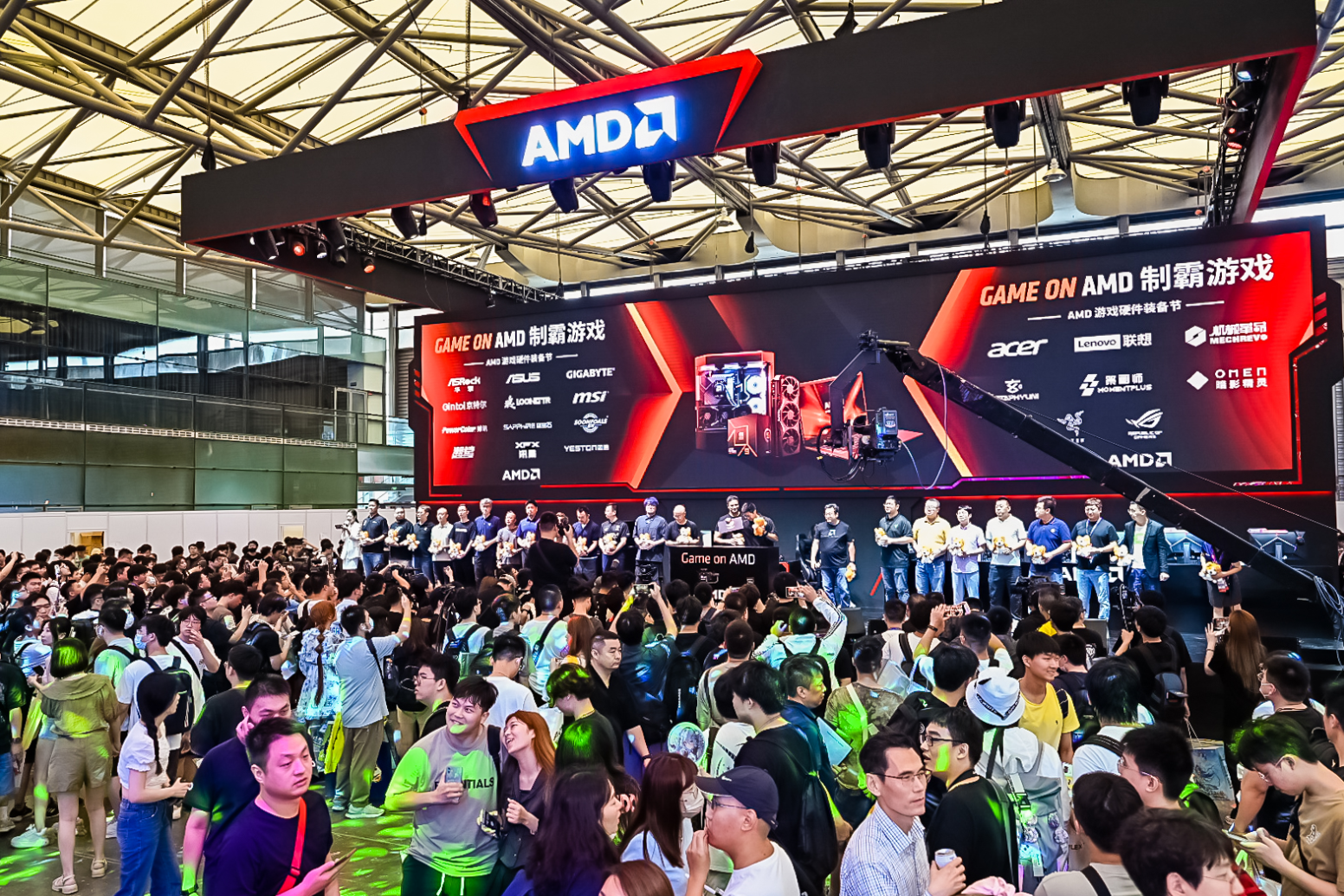 Game On AMD！AMD携手合作伙伴集体亮相Chinajoy2023