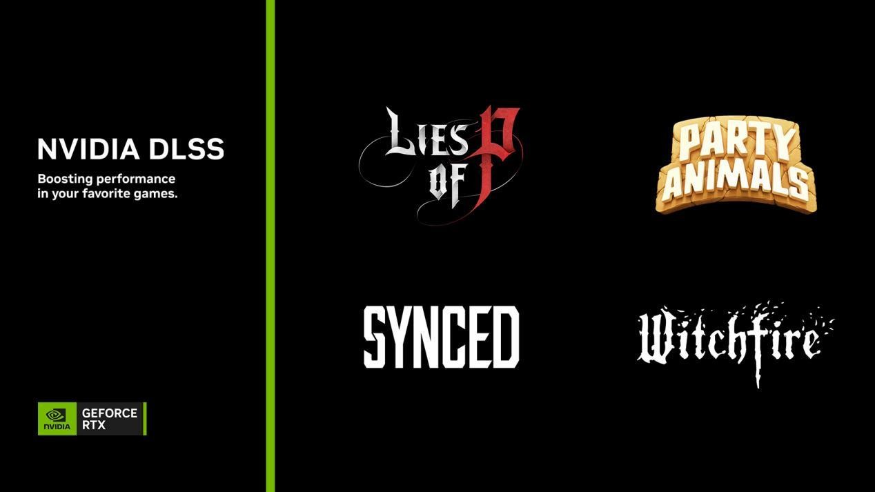DLSS 为《重生边缘》(SYNCED)和《女巫之火》(Witchfire)等游戏带来性能提升！