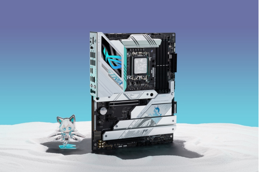 ROG DAY大亮点 雪武战姬现身讲华硕Z790吹雪新主板