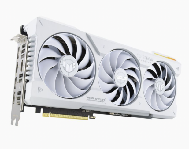 军规电竞焕然一新 白色版TUF GAMING 4070Ti显卡来袭