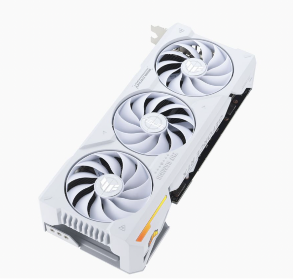 军规电竞焕然一新 白色版TUF GAMING 4070Ti显卡来袭