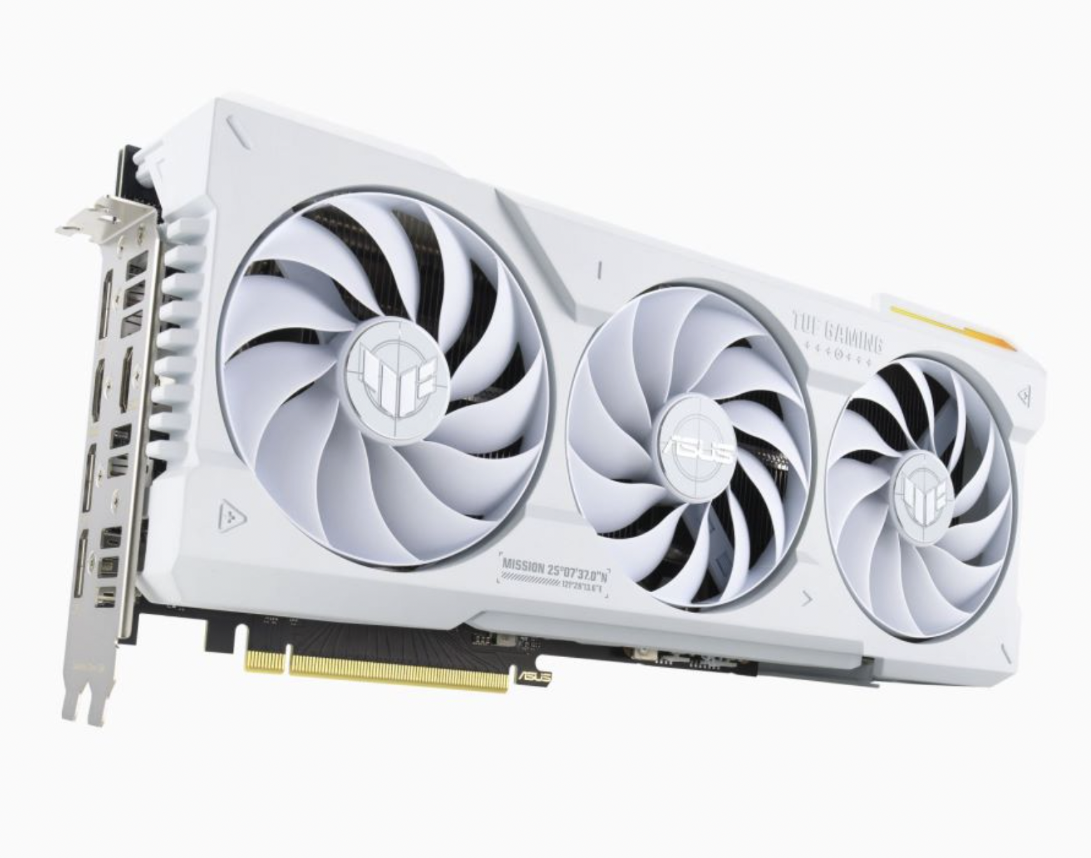 纯白信仰军工电竞 TUF GAMING 4070Ti WHITE显卡