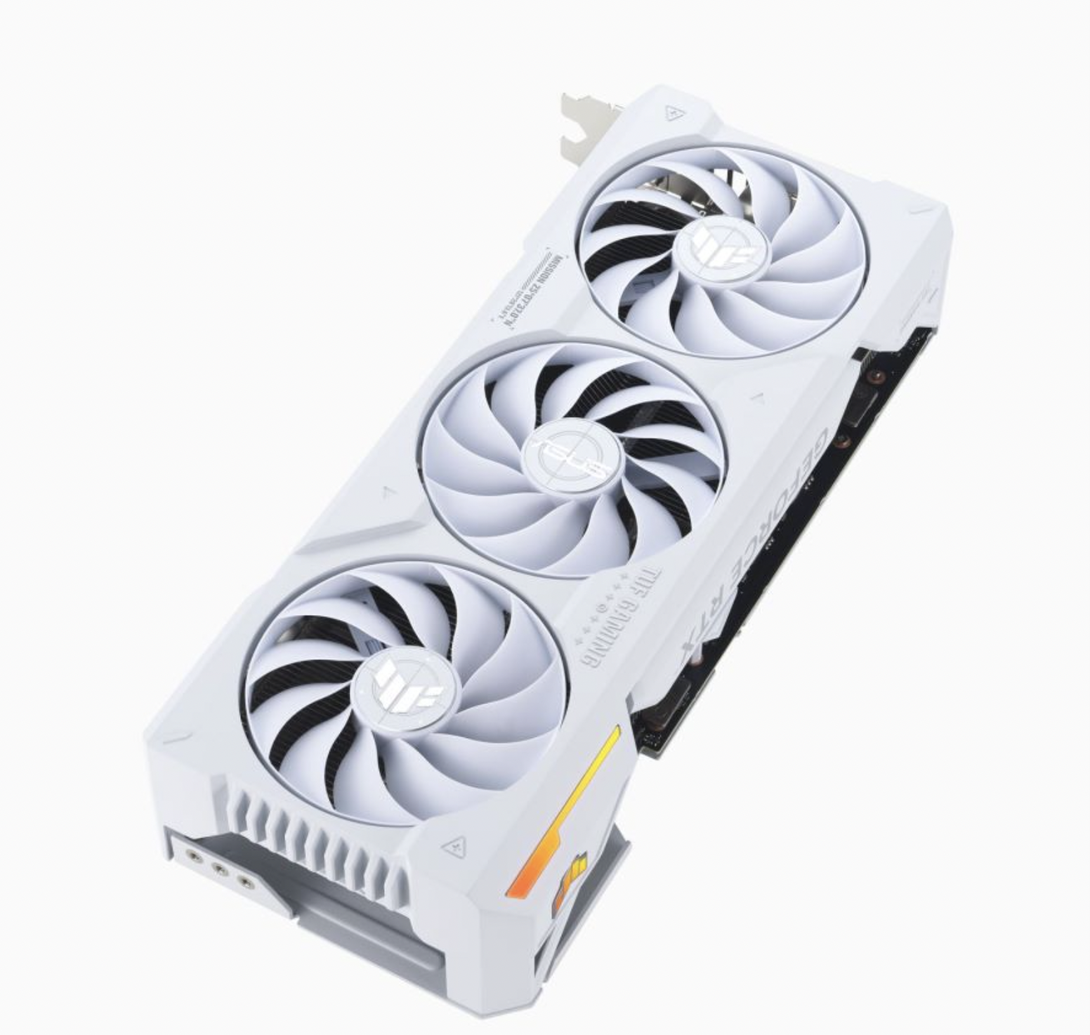 纯白信仰军工电竞 TUF GAMING 4070Ti WHITE显卡