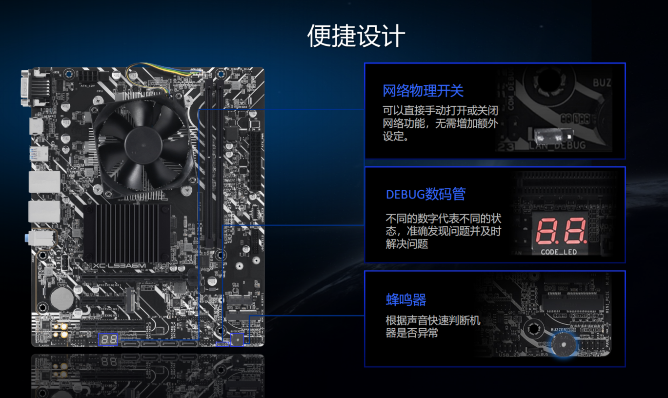 国产龙芯神队友 华硕推出XC-LS3A6M主板