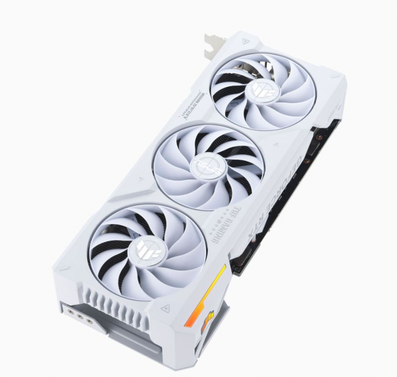 冬日纯白浪漫！TUF GAMING 4070Ti WHITE显卡