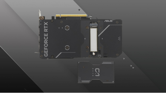 显卡能插硬盘！华硕DUAL 4060Ti SSD可扩展M.2显卡