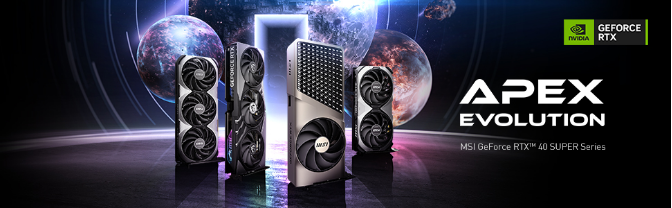 微星发布NVIDIA® GeForce RTX™ 40 SUPER系列非公版显卡