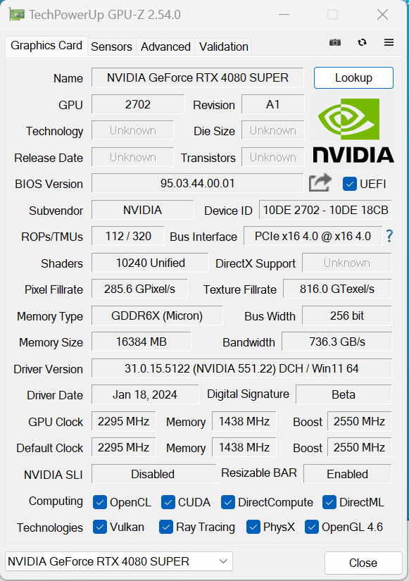 GeForce RTX 4080 SUPER评测：极具性价比，比4080便宜￥1400