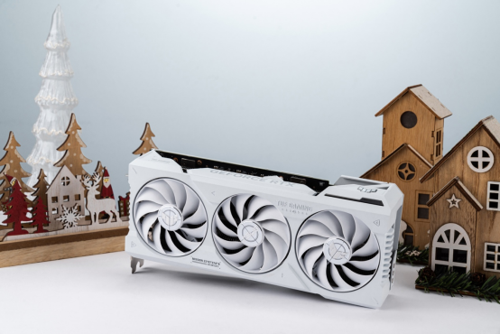 独特设计“无线”清爽！TUF GAMING 4070Ti SUPER WHITE背置显卡上市